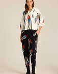 Bluza Meteor White II COLORAT – autorski print Meteor, zdjęcie 2