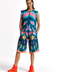 Pantalones cortos fluorescentes