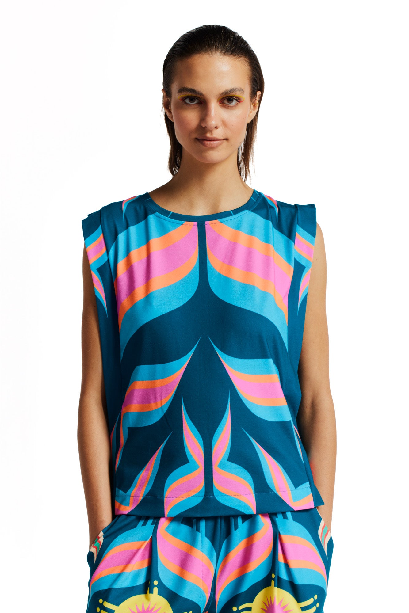 Pantalones cortos fluorescentes