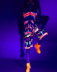 Pantalones cortos fluorescentes
