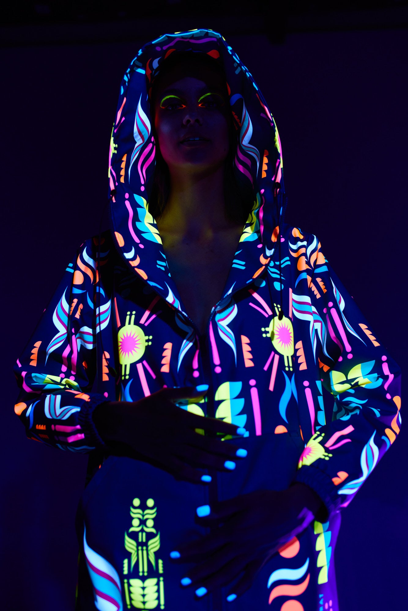 Veste Imperméable Fluo