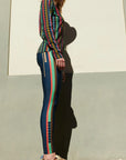 Legginsy Point Colorat