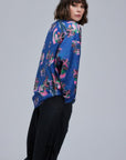 Sudadera de dragones azules