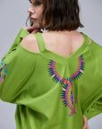 Bluza Green Smoczyce - COLORAT
