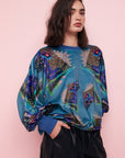 Sweat-shirt Turkus Wataha