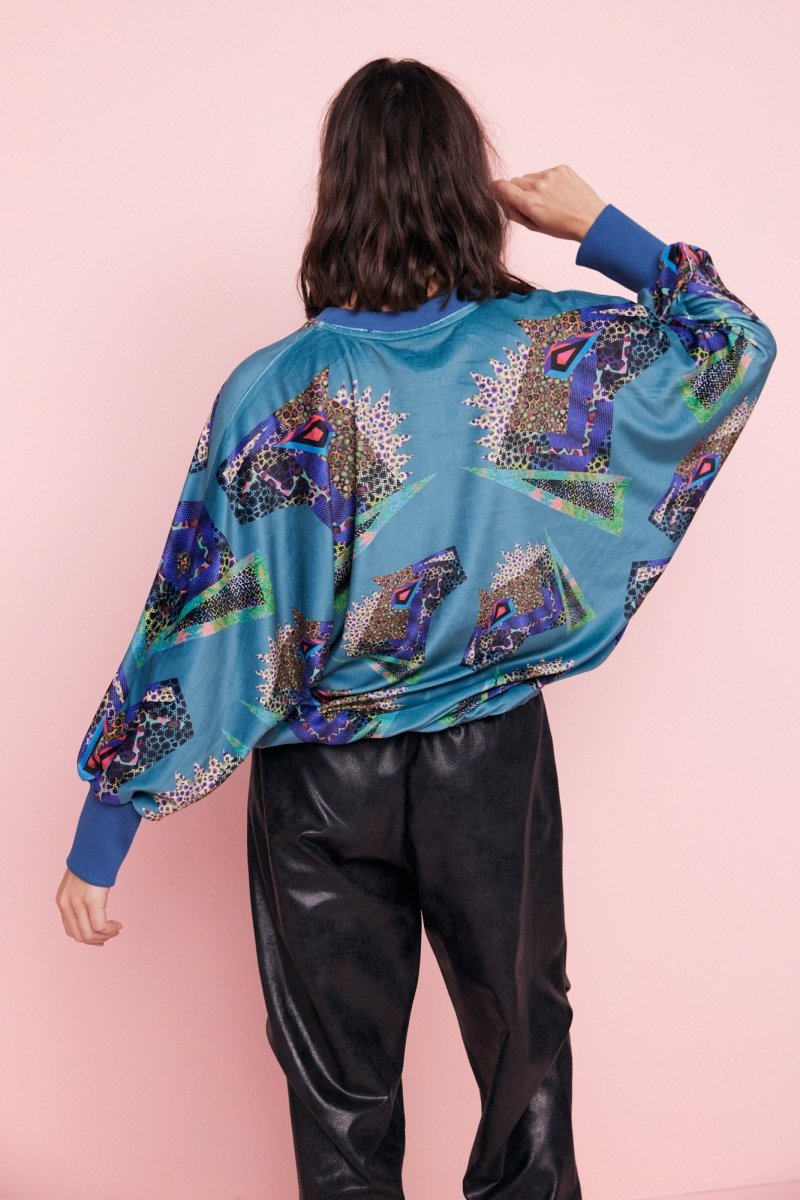 Sweat-shirt Turkus Wataha