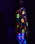 Fluo Asymmetrische Bluse