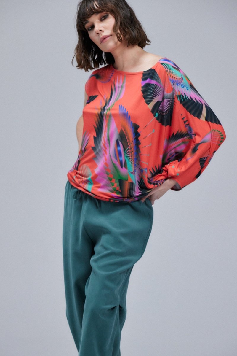 Blusa Orange Smoczyce