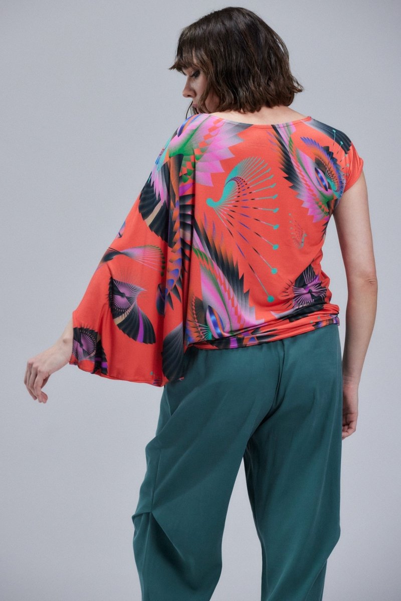 Blusa Orange Smoczyce