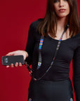 Cordon de téléphone en forme de cœur