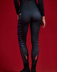Leggings Herz Schwarz