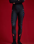 Leggings Herz Schwarz