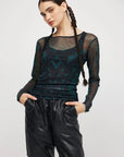 Longsleeve Green Maori - COLORAT