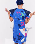 Vestido Happy de manga doble
