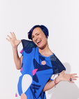 Vestido Happy de manga doble