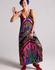 Langes Zulu-Kleid