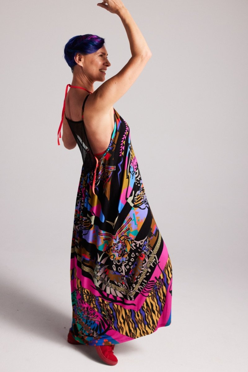 Langes Zulu-Kleid