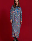 Suknia Heart Grey & Navy - COLORAT