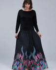 Suknia Maxi Smoczyce s.e - COLORAT