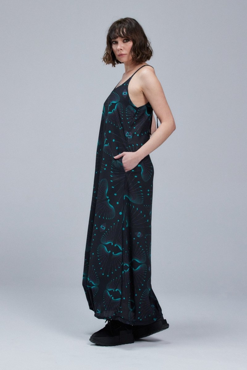Robe à Bretelles Draconnes