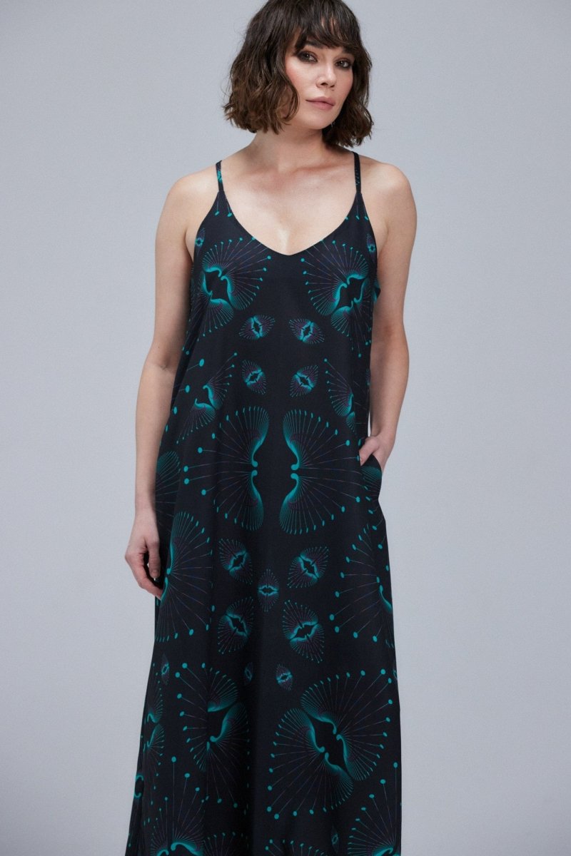 Robe à Bretelles Draconnes