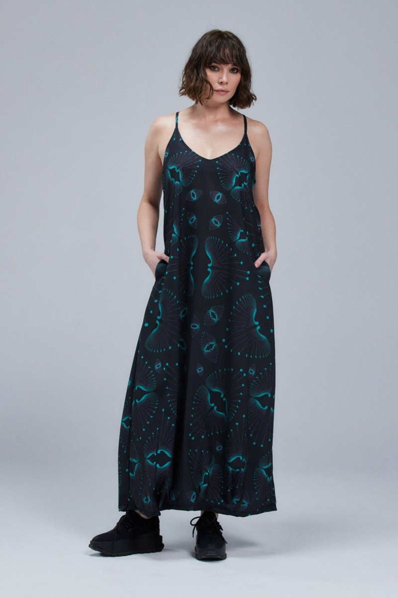Robe à Bretelles Draconnes