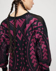 Tunika Burgund Maori - COLORAT