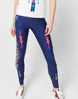 Legginsy Summer Star Granatowe