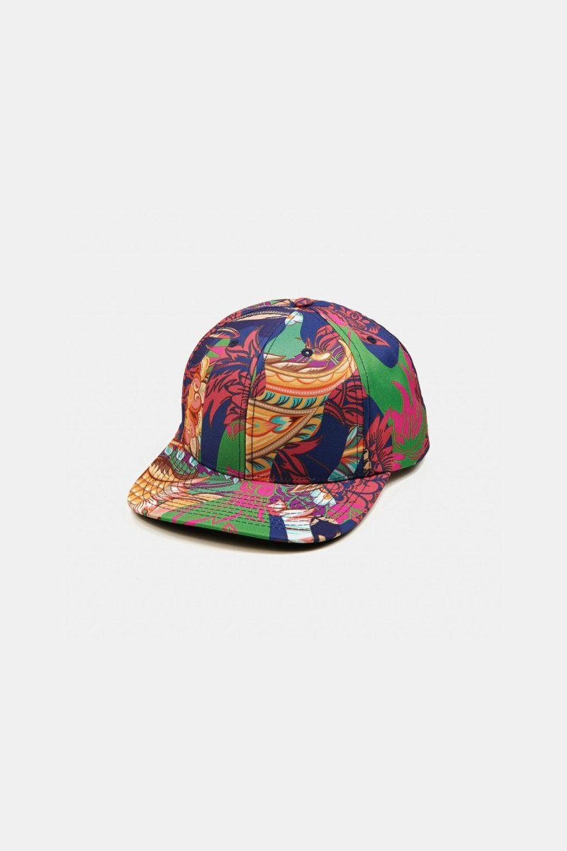Casquette fleurie
