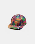 Casquette fleurie