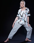 Pantalones Noche Conejo Blanco