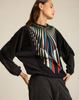 Bluza Meteor Black S.E. COLORAT – autorski print Meteor, zdjęcie 4