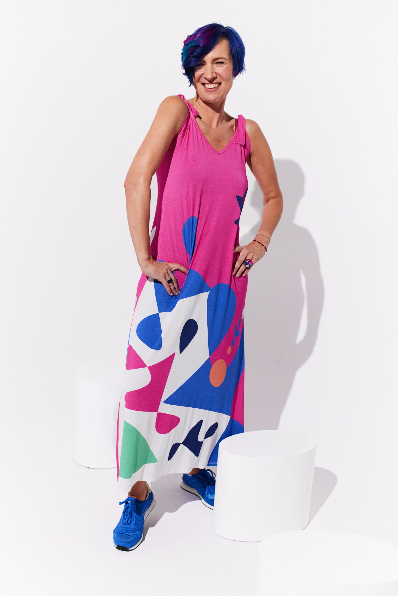 Vestido Happy de manga doble