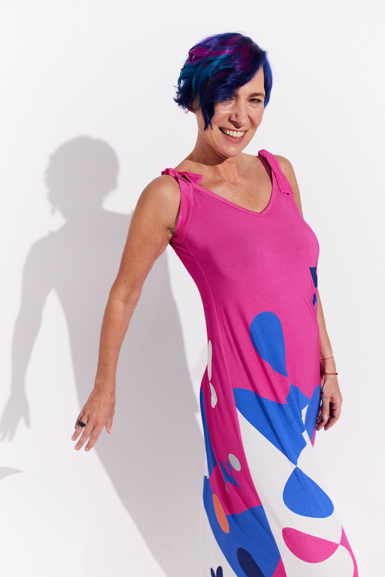 Vestido Happy de manga doble