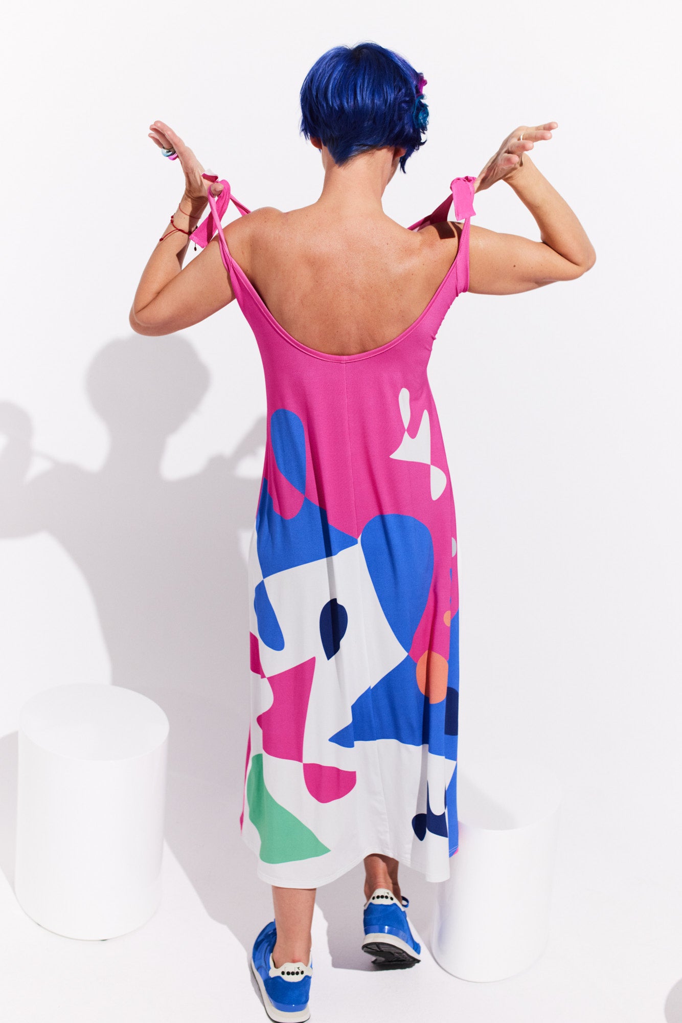 Vestido Happy de manga doble