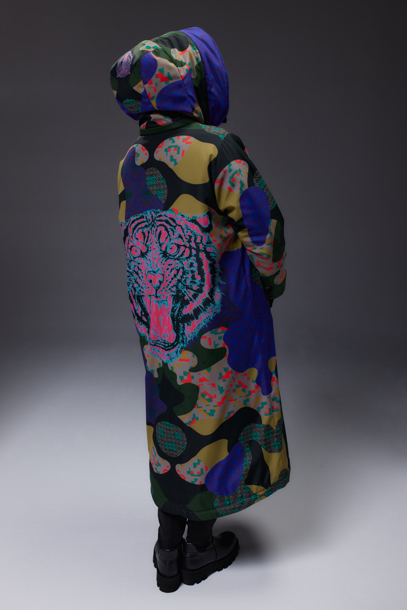 Abrigo de invierno Tiger &amp; Bolsa Gratis!