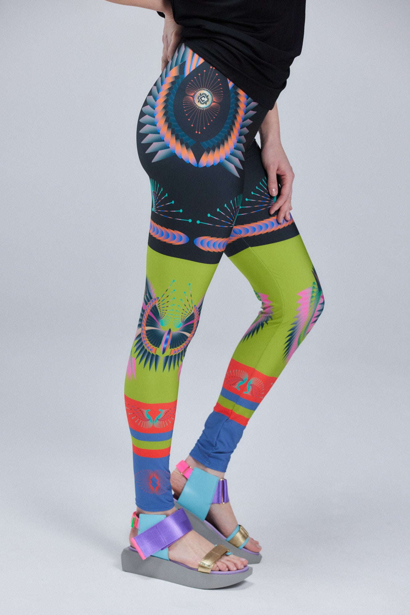 Leggings Fullcolor Smoczyce s.e.