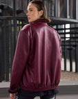 Marynarka Horse Burgund