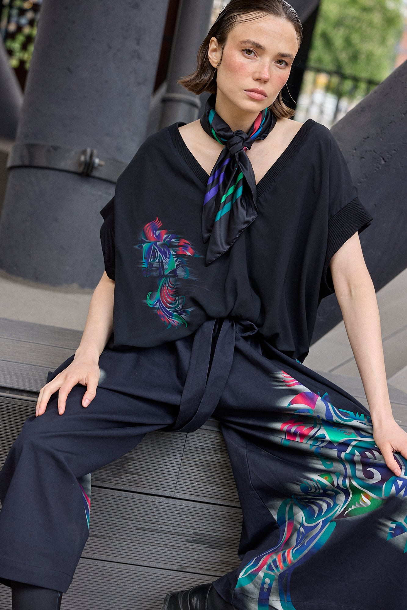 Spodnie Kimono Horse