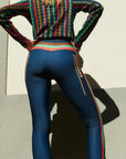 Legginsy Point Colorat