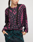 Blusa Burdeos Maori