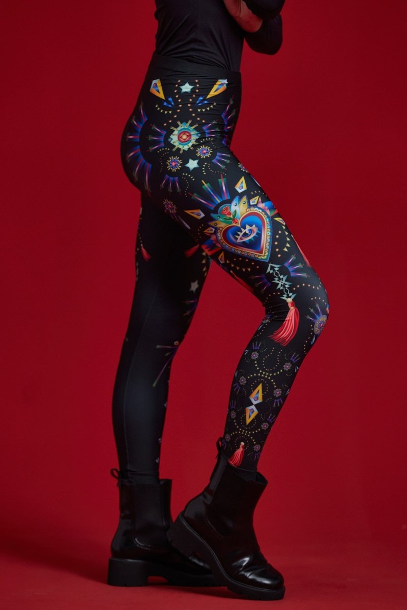 Coeur en leggings