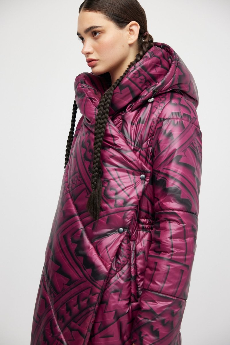 Abrigo Burdeos Maori