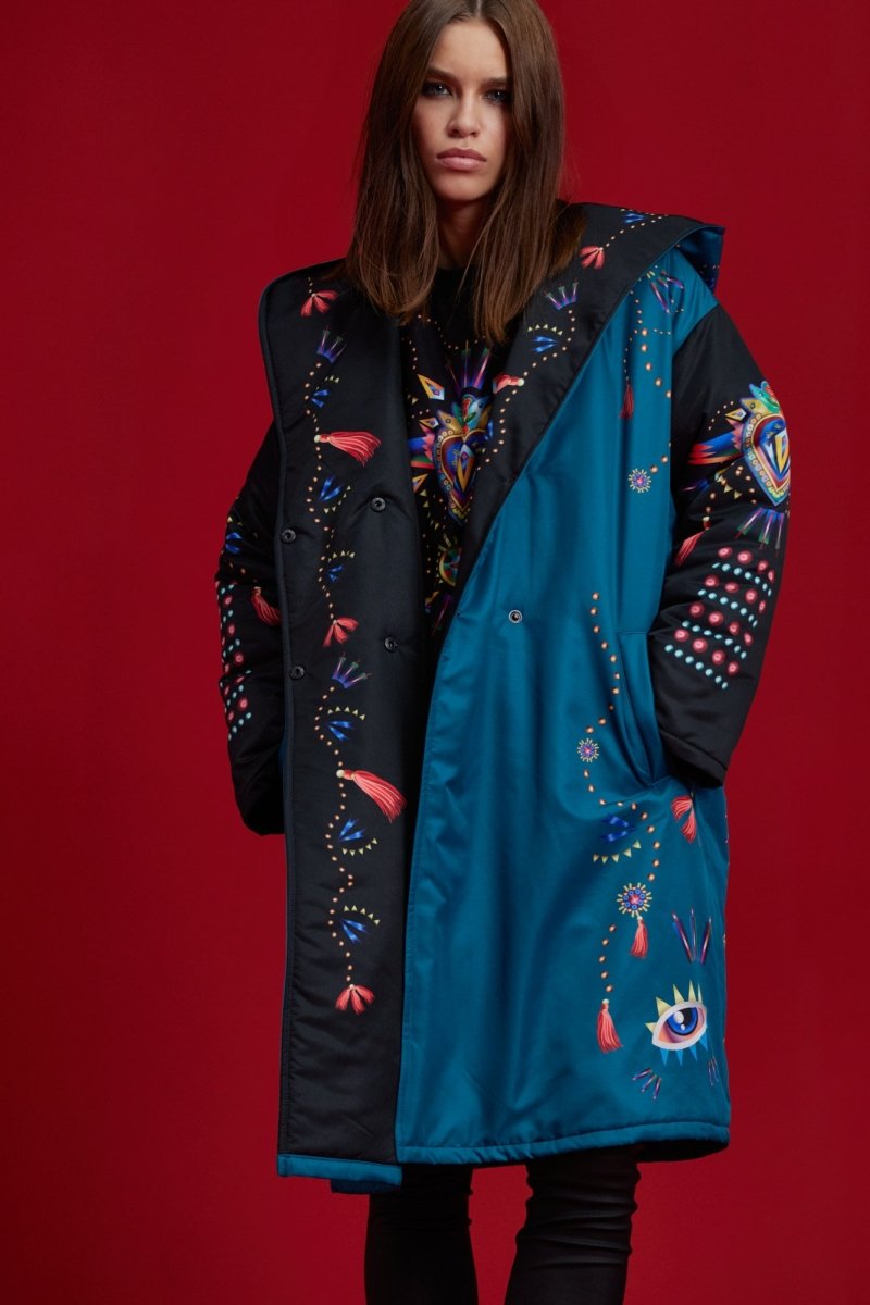 Manteau d&#39;hiver Heart S.E &amp; Sac Gratuit !