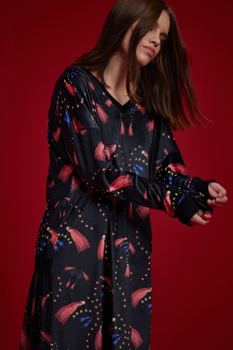 Kleid mit Herzausschnitt