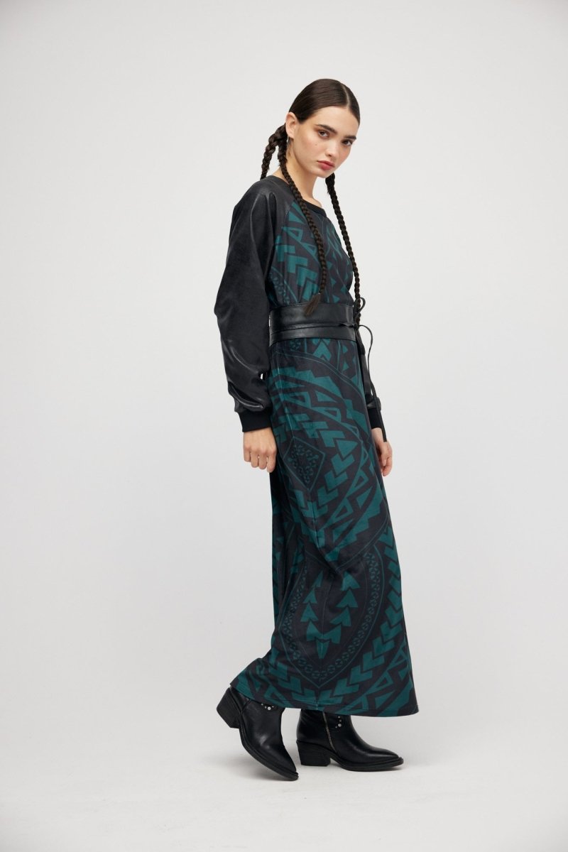 Vestido Verde Maori S. E.