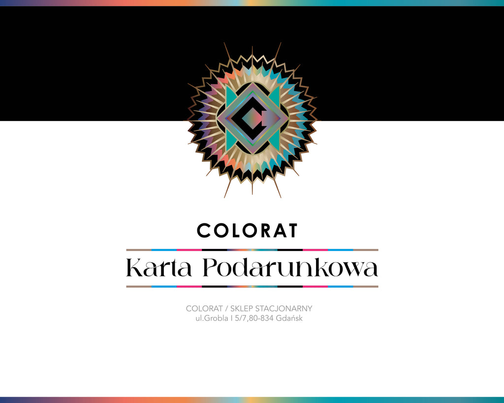 Karta prezentowa Colorat - COLORAT